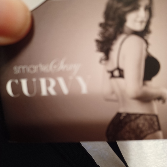 NWT Black Bra 42E (DD) Soft Lace Comfort Straps Back Smoothing - Picture 8 of 8